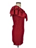 Salanta 100% Polyester Red Cocktail Dress Size 4 - photo 4