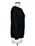 Unbranded Solid Black Pullover Sweater Size M - photo 4
