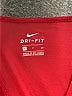 Nike 100% Polyester Red Active T-Shirt Size S - photo 7