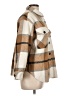 Windsor Plaid Brown Coat Size L - photo 4