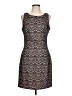 Guess 100% Polyester Chevron-herringbone Black Cocktail Dress Size 10 - photo 1