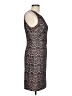 Guess 100% Polyester Chevron-herringbone Black Cocktail Dress Size 10 - photo 4
