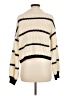 Shein 100% Acrylic Stripes Ivory Pullover Sweater Size L - photo 2
