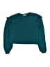 H&M Teal Sweatshirt Size 12 - 14 - photo 1