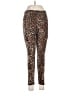 Supernova Animal Print Brown Leggings One size - photo 1