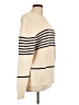 Tory Sport Stripes Ivory Wool Pullover Sweater Size L - photo 4