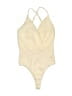 Windsor 100% Polyester Ivory Bodysuit Size XS - photo 1