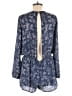Lucca Couture 100% Polyester Blue Romper Size M - photo 2