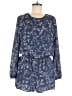 Lucca Couture 100% Polyester Blue Romper Size M - photo 1