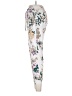 iris Floral Gray Casual Pants Size M - photo 5