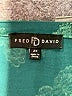 Fred David 100% Polyester Teal Long Sleeve Blouse Size 2X - photo 7