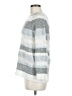Lou & Grey Stripes Silver Pullover Sweater Size M - photo 5