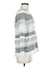 Lou & Grey Stripes Silver Pullover Sweater Size M - photo 4