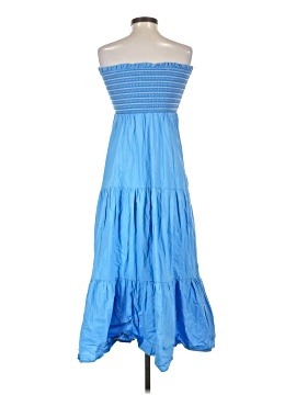 chinese dress ladies American Eagle Women 331124158_Amec400 Smocked Midi Dress S Blue: Buy  Online at Best Price in Egypt