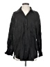 Unbranded Black Long Sleeve Button-Down Shirt Size 4 - photo 1