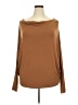 Elan Brown Long Sleeve Top Size 2X - photo 1