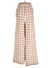 Happily Grey Checkered-gingham Ivory Casual Pants Size S - photo 2