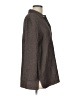 Travelers by Chico's 100% Polyester Brown Coat Size Lg (2) - photo 4