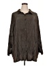 Lularoe Metallic Brown Long Sleeve Blouse Size 3X - photo 1