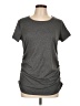 Ekouaer Gray Short Sleeve Top Size L - photo 1