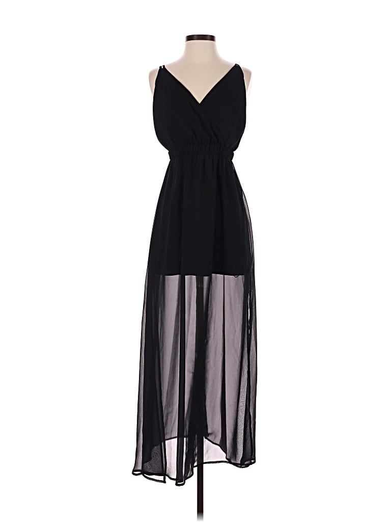 Pre-owned Bebe Cocktail Dress In Black