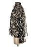 Moa Moa Silver Long Sleeve Blouse Size S - photo 5