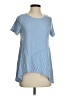 Chico's Blue Short Sleeve Top Size S - photo 1