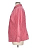 Liz & Co. Stripes Red Pink Long Sleeve Button-Down Shirt Size L (estimated) - photo 5