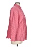 Liz & Co. Stripes Red Pink Long Sleeve Button-Down Shirt Size L (estimated) - photo 4