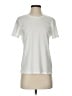 Fabletics Solid White Short Sleeve T-Shirt Size S - photo 1