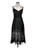 Ann Taylor LOFT 100% Polyester Print Black Cocktail Dress Size 2 - photo 1