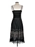 Ann Taylor LOFT 100% Polyester Print Black Cocktail Dress Size 2 - photo 2