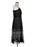 Ann Taylor LOFT 100% Polyester Print Black Cocktail Dress Size 2 - photo 4