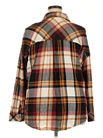 BP. Long Sleeve Button-Down Shirt (view 2)