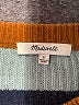 Madewell Color Block Brown Pullover Sweater Size S - photo 7