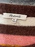 Madewell Stripes Brown Pullover Sweater Size XS - photo 7