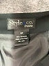 Style&Co 100% Polyester Solid Black Casual Skirt Size 6 (petite) - photo 4