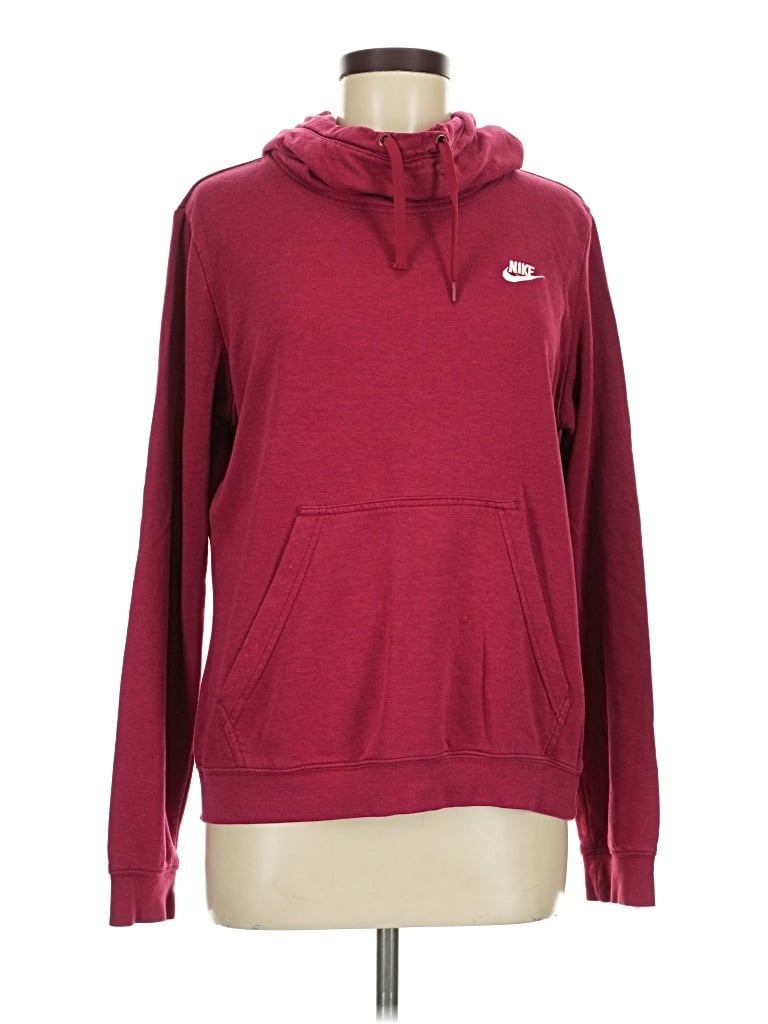 Pre-owned Nike Sweatshirt In Burgundy
