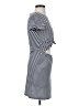 Socialite Stripes Blue Casual Dress Size S - photo 4