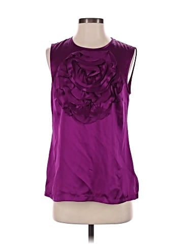 Trina Turk Sleeveless Silk Top (view 1)