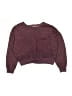 Vintage Havana Animal Print Burgundy Pullover Sweater Size 10 - 12 - photo 1