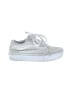 Vans Metallic Silver White Sneakers Size 5 - photo 1