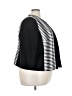 Tahari by ASL Stripes Black Jacket Size 22W - photo 4