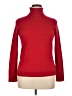 Ellen Tracy 100% Merino Extra Fine Wool Red pullover sweater Size XL - photo 1