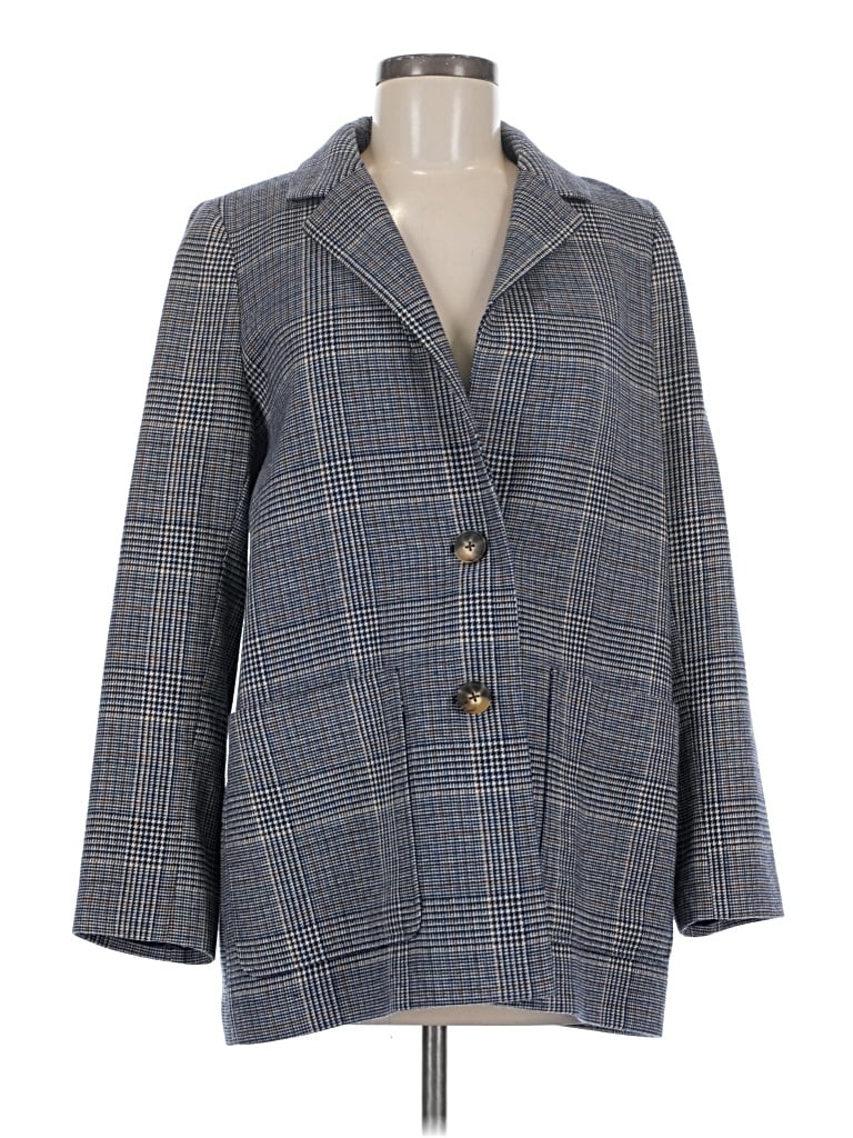 Pre-owned Madewell Blazer Jacket In Gray