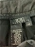 BCBG 100% Cotton Solid Black Formal Skirt Size 12 - photo 4