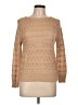 Cuddle Knit Chevron-herringbone Tan Pullover Sweater Size L (estimated) - photo 1
