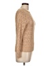 Cuddle Knit Chevron-herringbone Tan Pullover Sweater Size L (estimated) - photo 4