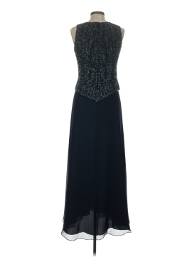 green emerald velvet dress J Kara Long Mother of the Bride Dress Sale main image 1