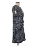 Originality Print Blue Cocktail Dress Size M - photo 4